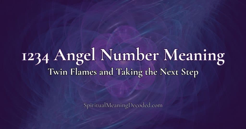 1234 Angel Number Meaning