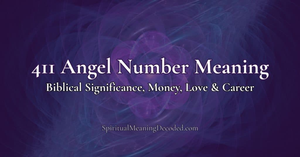 411 angel number meaning